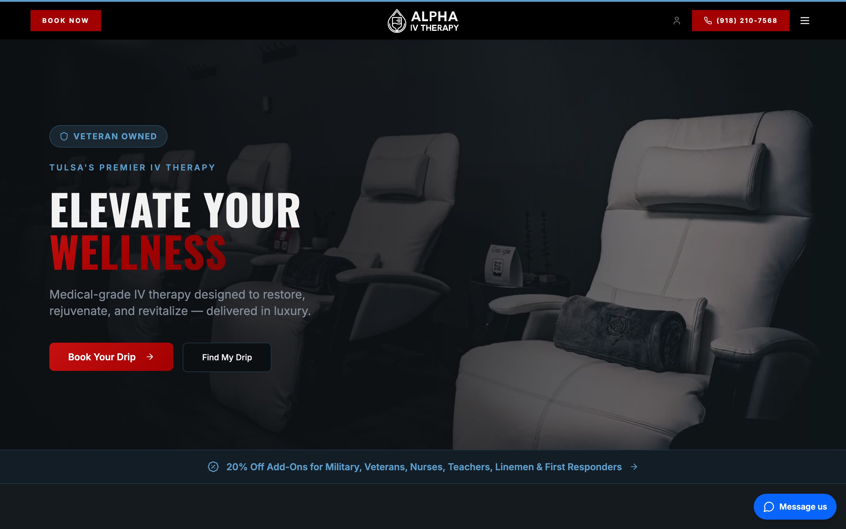 Alpha IV Therapy — IV Therapy & Med Spa